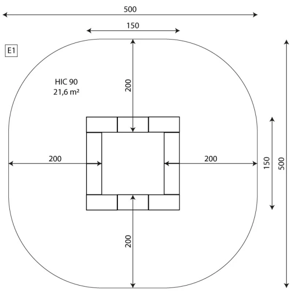 trampoliny plac zabaw ELP32A2212